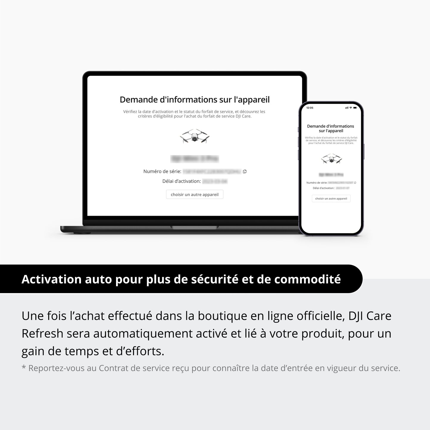 Assurance DJI Care Refresh pour DJI Air 3S