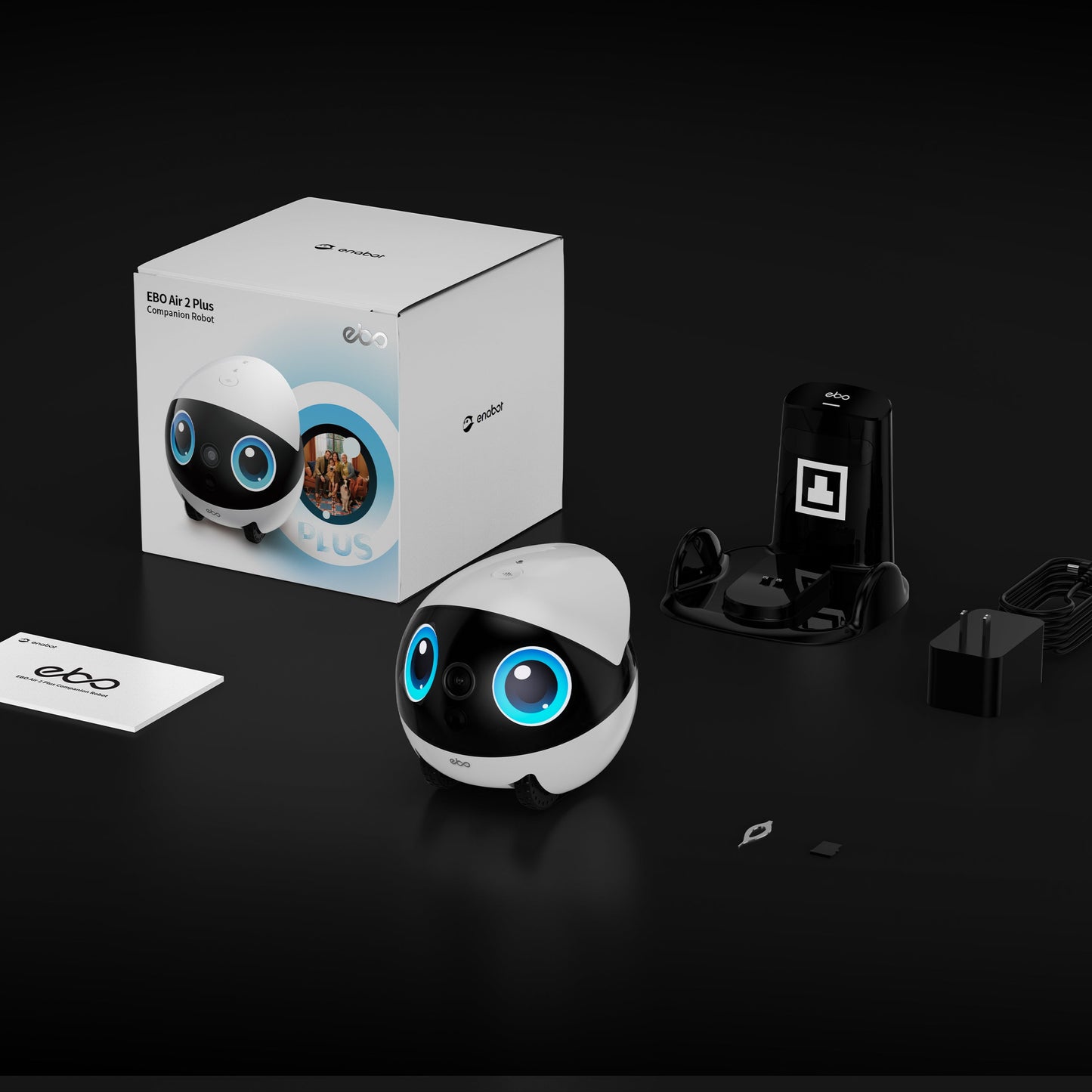 ENABOT - EBO Air 2 plus, le robot compagnon premium