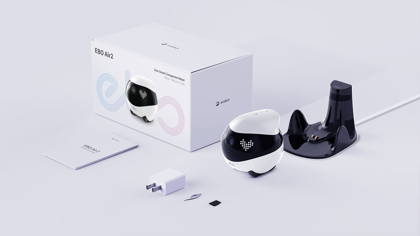 ENABOT - EBO Air 2, Robot compagnon pour la famille