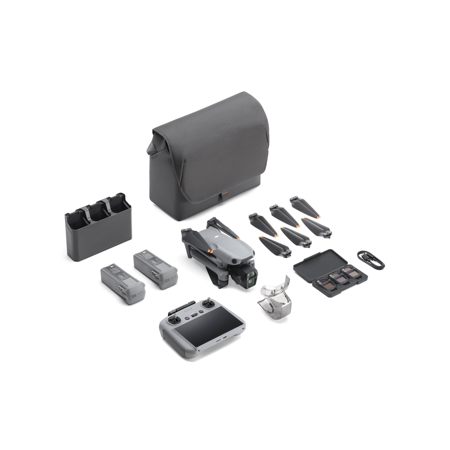 DJI Air 3S Fly More Combo et radiocommande DJI RC 2